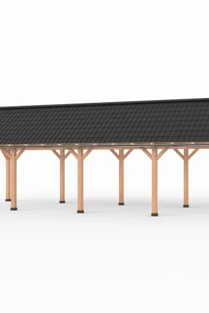 Aanbieding Douglas overkapping zadeldak, 1200 x 400, Westwood Vrijbuiter